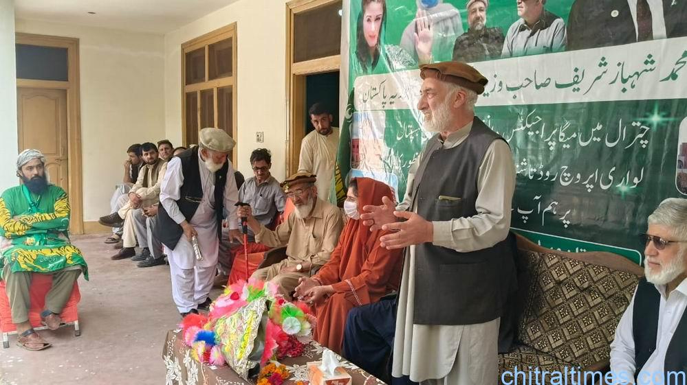 chitraltimes pmln mna ghazala anjum chitral visit 4