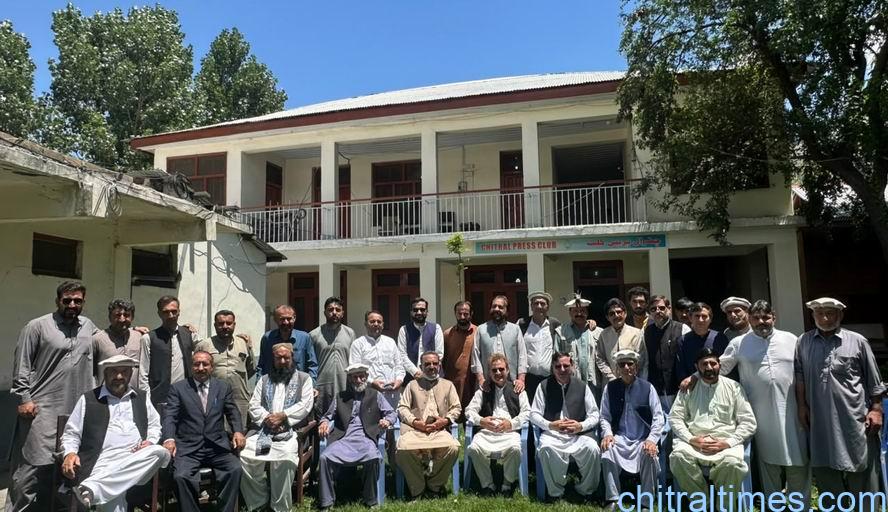 chitraltimes ppp chitral lower press confrence against budget allocation 1