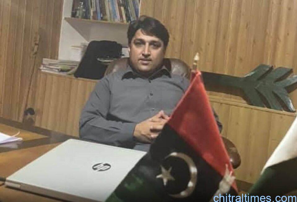 chitraltimes ppp chitral qazi faisl gen secretary