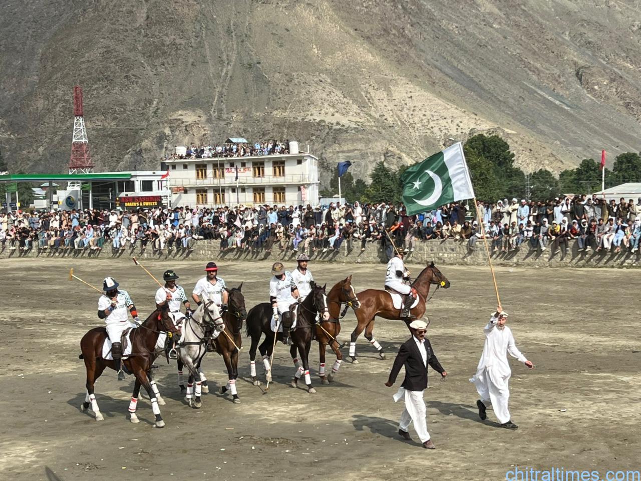 پری شندور پولو ٹورنامنٹ 2026 کا ٹاس مکمل، ٹورنامنٹ 11 مئی سے شروع ہوگا،ٹورنامنٹ کل63 ٹیمیں حصہ لے رہی ہیں۔