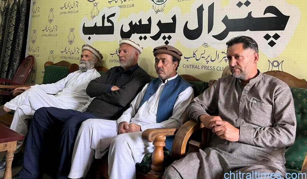 chitraltimes press confrence against Wheat pest infestation 2