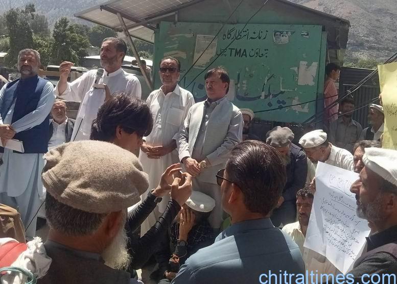 chitraltimes protest against tax inforcement in malakand 1