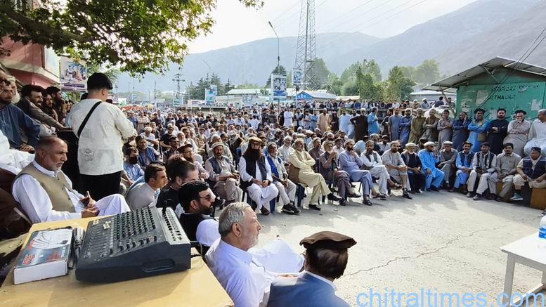 chitraltimes protest rally against federal taxation 5