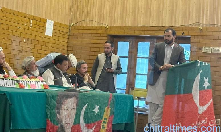 chitraltimes pti chitral yom tasis irshad hussain koghuze