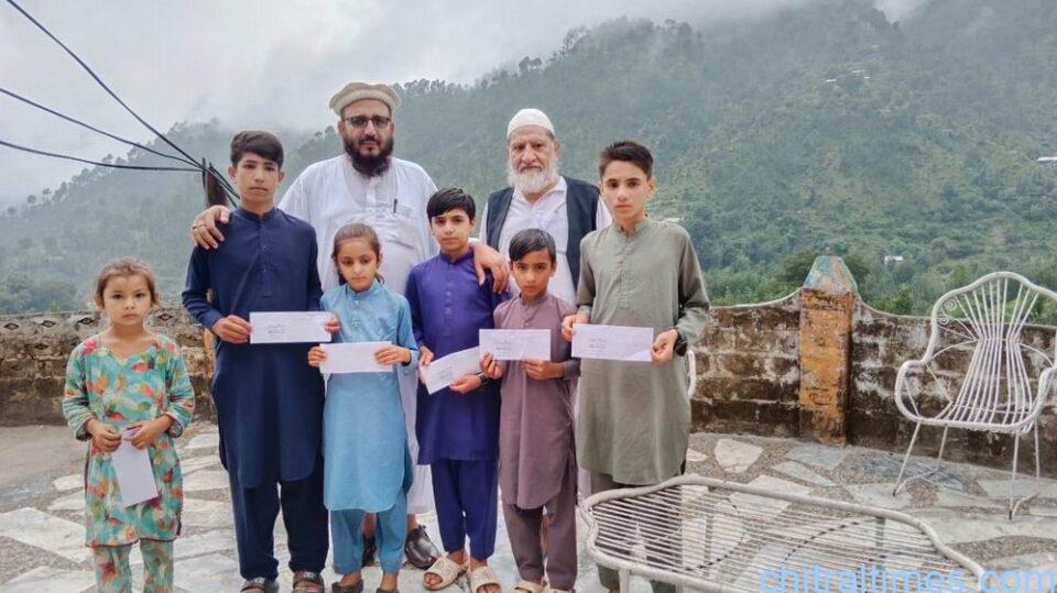 chitraltimes qari faizullah visit buner flood affected area