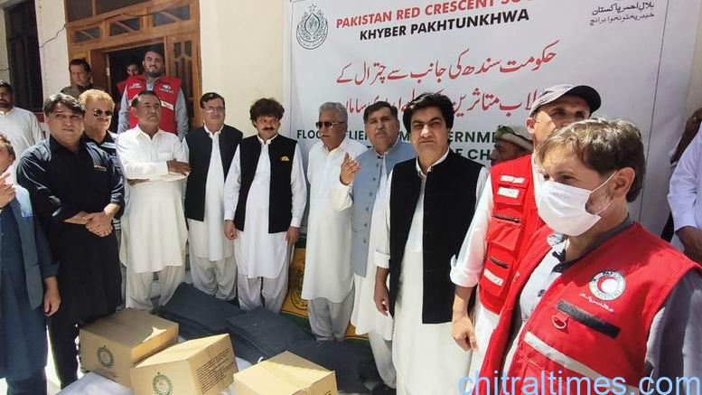 chitraltimes relief from sindh govt distributes among flood effectees of chitral 2
