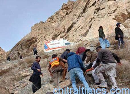 chitraltimes rescue 1122 recovered dead body of shahzada umar of bumbagh