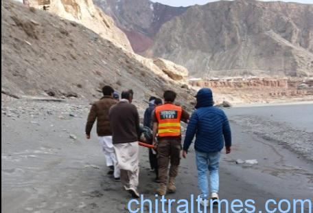 chitraltimes rescue 1122 recovered dead body of shahzada umar