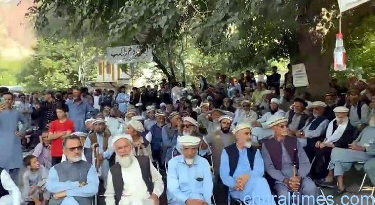 chitraltimes reshun protest against terrif 3