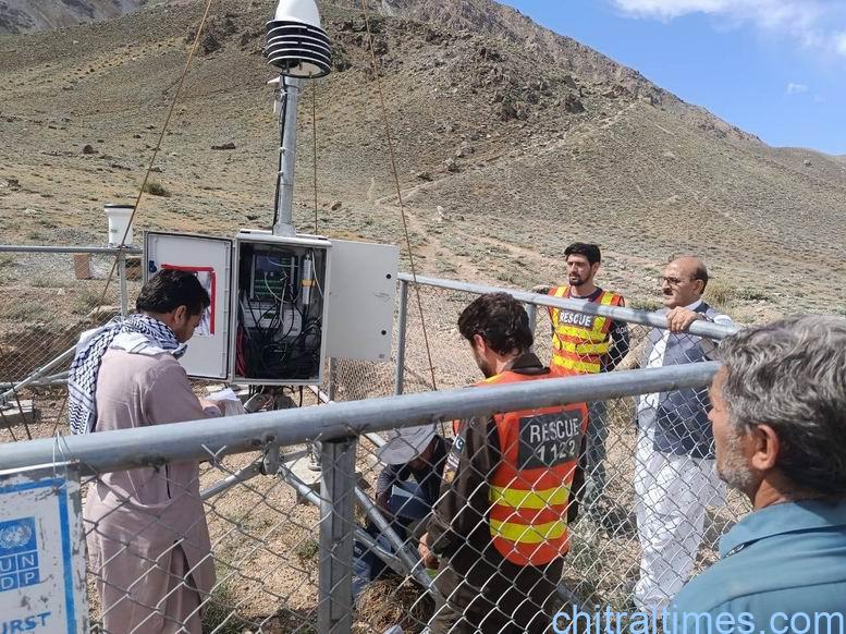 chitraltimes reshun upper chitral earyly warning system installed 1
