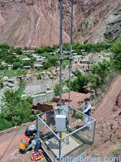 chitraltimes reshun upper chitral earyly warning system installed 3