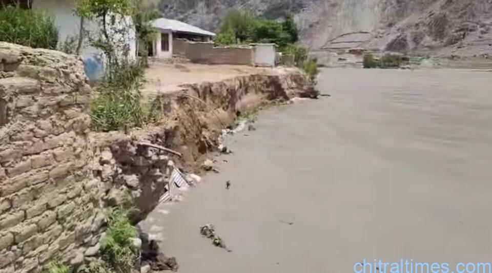 chitraltimes river chitral flood nagr 11