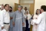 chitraltimes roziman shah and nighat shah visit dhq hospital chitral 4