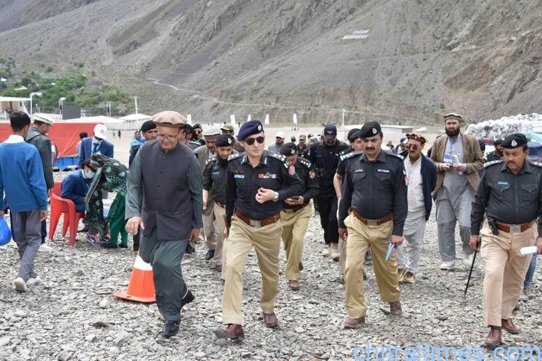 ریجنل پولیس آفیسر مالاکنڈ ڈویژن کا اپر چترال کا دورہ، سیکیورٹی اور پولیس سہولیات کا جائزہ