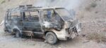 chitraltimes school van get fired 1