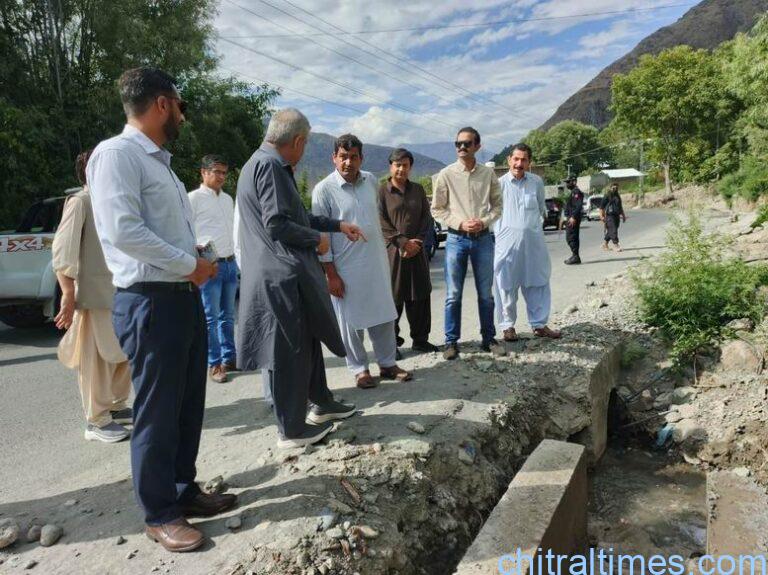 chitraltimes secretary communication visit chitral shandur road 2