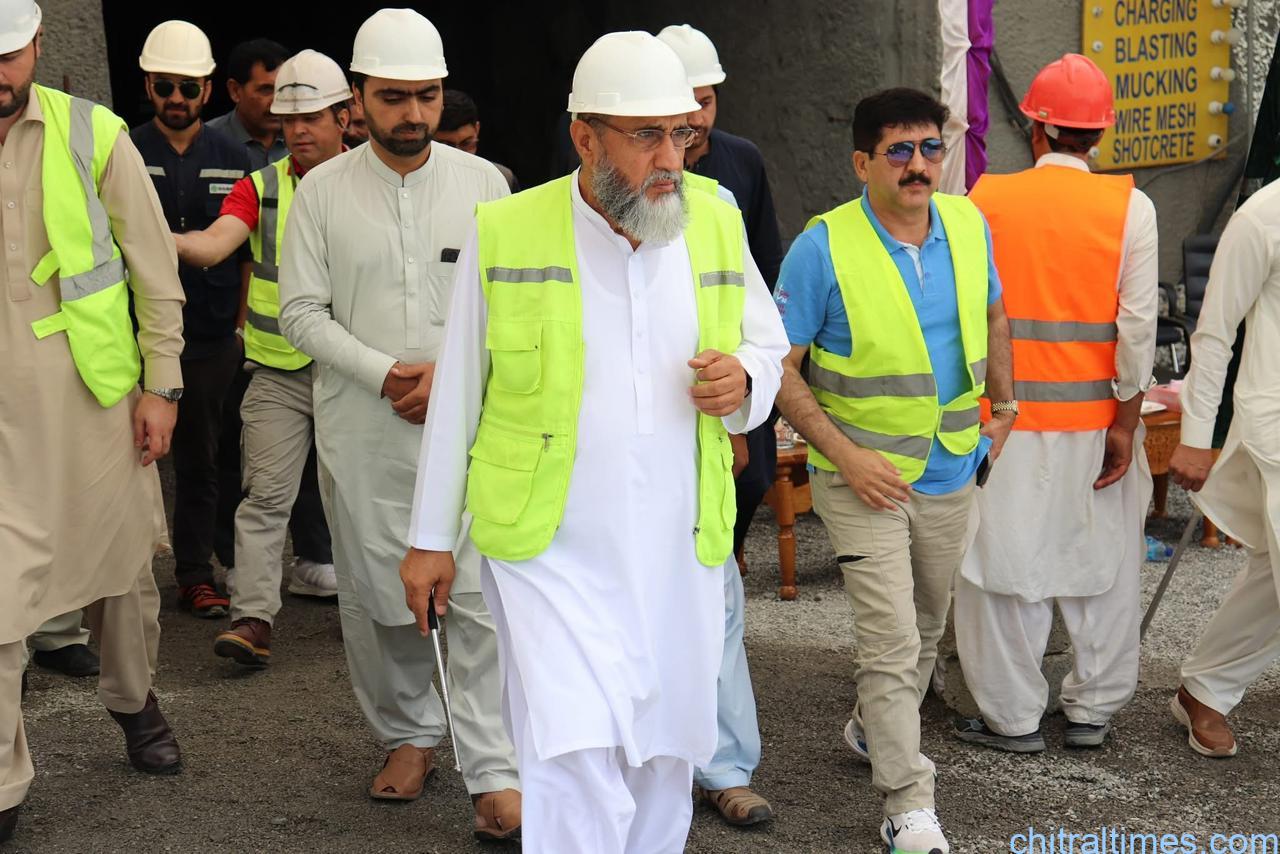 chitraltimes secretary power and energy kp visit lawi and shishi hydro power projects 4