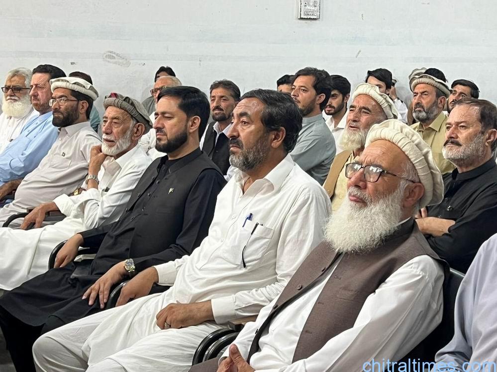 chitraltimes seminar on ex educationist Janab Shah chitral high schoo