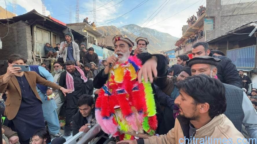 chitraltimes senator talha mehmood chitral visit with lowari to drosh 3