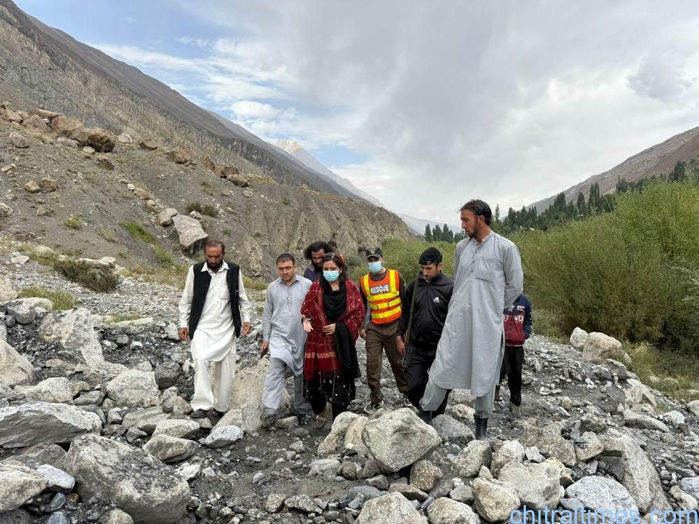 chitraltimes shagrom terich flood and relief activites aac visit 8