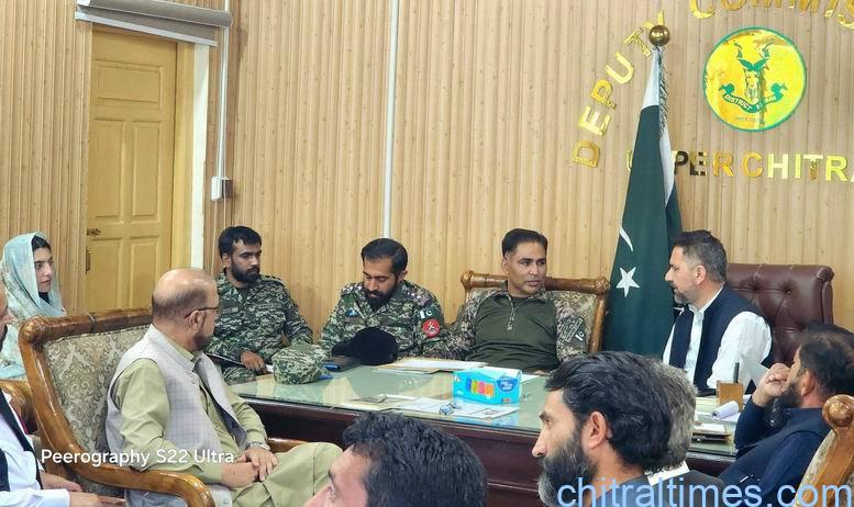 chitraltimes shandur festival 2026 meeting hled under dc upper