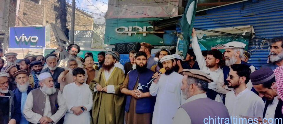 chitraltimes soliderity rally with pak army chitral lower 10