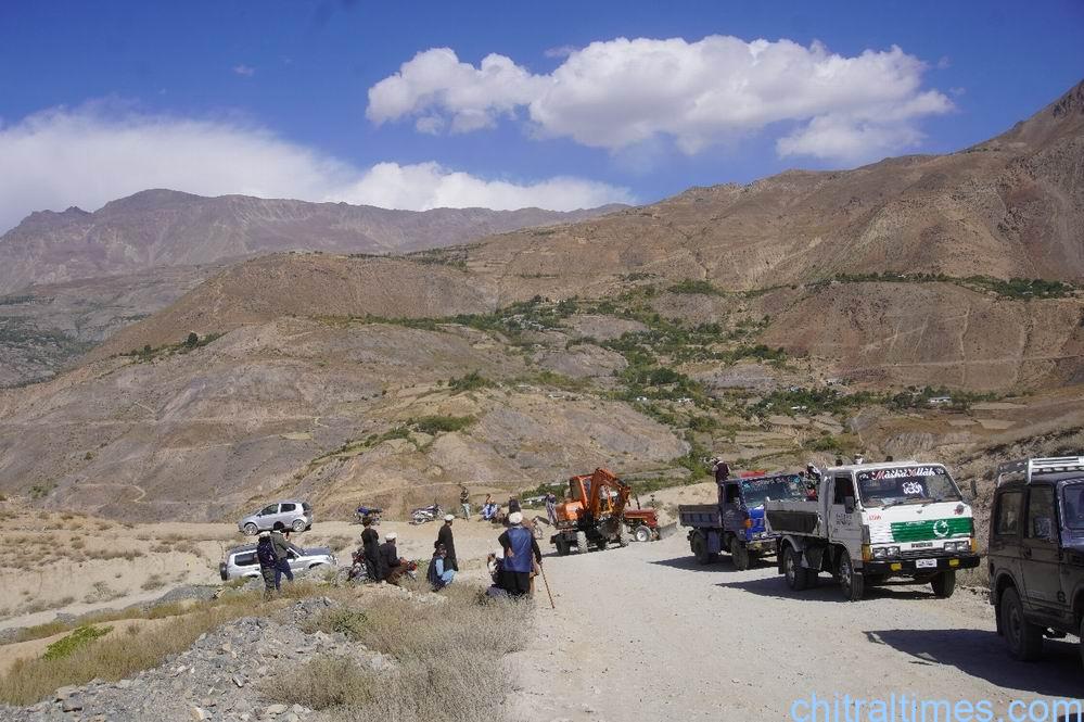 chitraltimes talha mahmood foundation starts work on booni buzund road 7