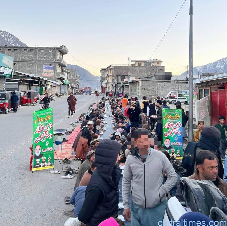 chitraltimes talha mehmood foundation aftar dastar khawan 3