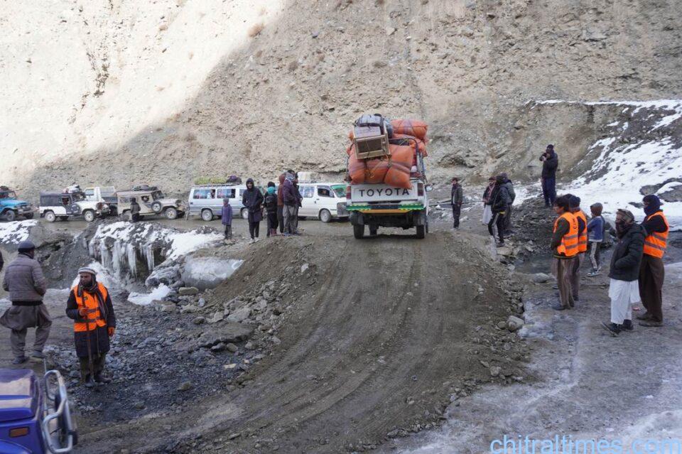 chitraltimes talha mehmood foundation repaired moroy nala on chitral mastuj road 7