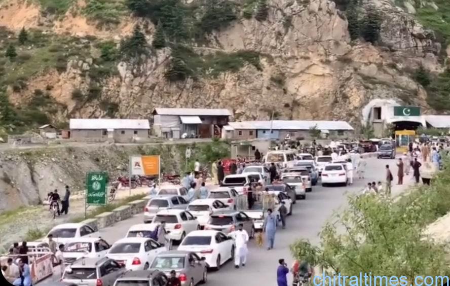 chitraltimes tourists on eidul azha lowari tunnel 1