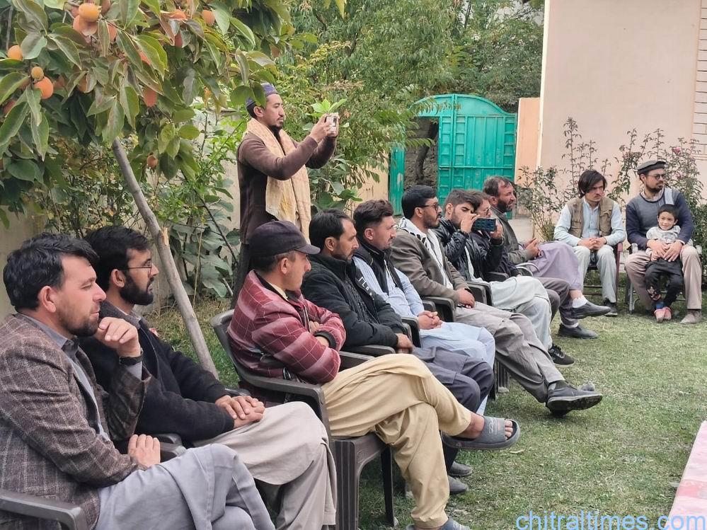 chitraltimes ttrf meeting on booni buzund torkhow road 1