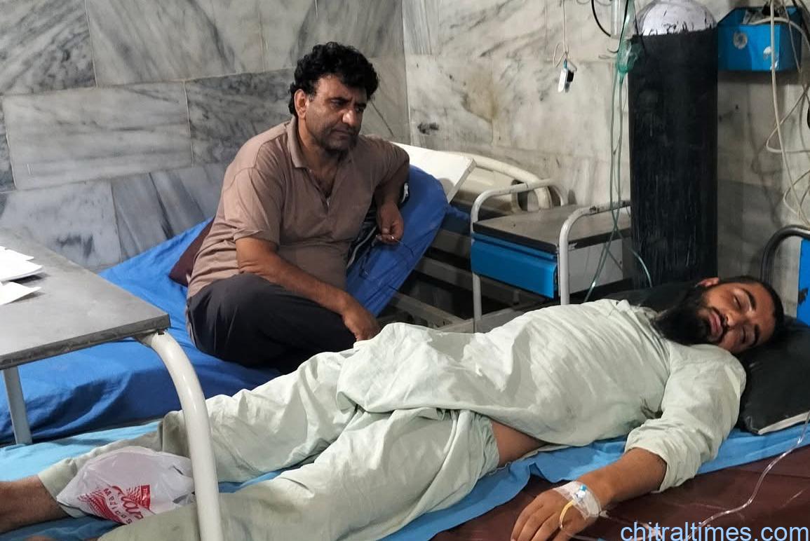 chitraltimes ttrf member sohail admit in dhq hospital chitral niazi media talk 6