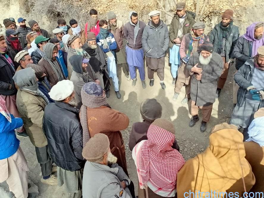 chitraltimes ttrf torkhwo protest against umair khalil schedule 4th imposition 9