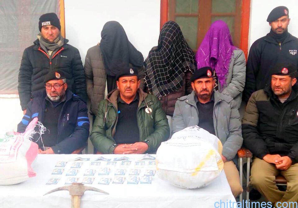 chitraltimes upper chitral police recovered stollen goods arrested accused