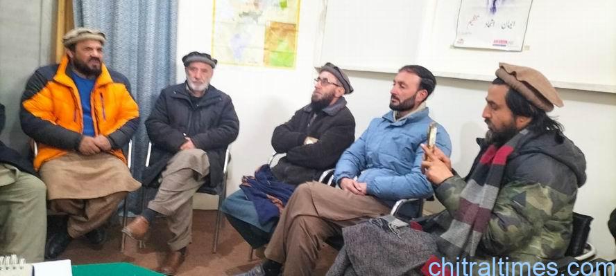 chitraltimes vcs chairmans and elites of upper chitral meeting 5