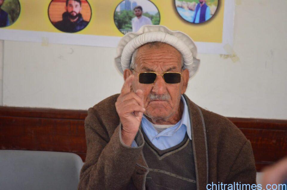 chitraltimes yadgha roy organized program for senior citizen 1