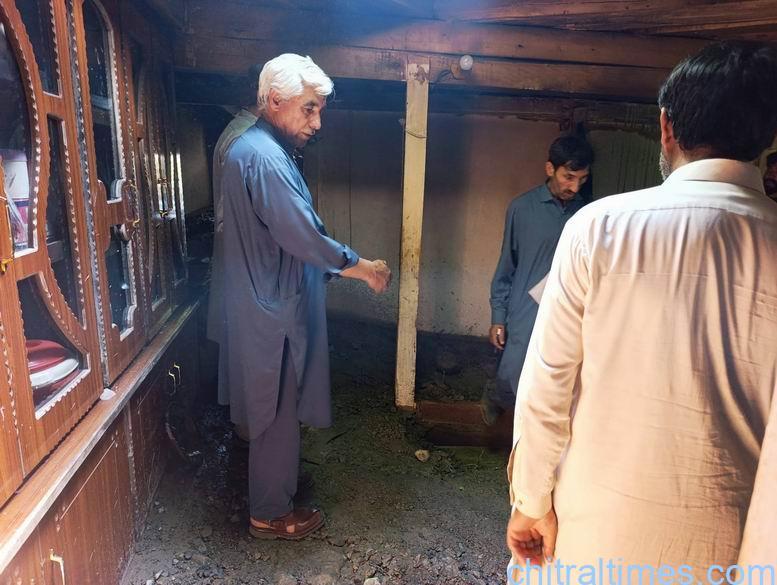 Chitral Times - The voice of Chitral | یارخون ویلی میں سیلاب ، مکانات اور کھڑی فصلوں کو نقصان chitraltimes yarkhoon valley flash flood hit houses damaged crops ac mastuj visit 8
