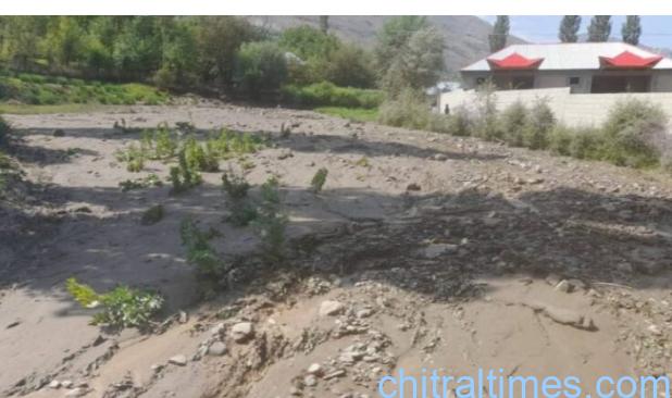 وادی یارخون میں موسلادھاربارش،  میرگرام نمبر 2کے گاؤں ارکھان میں کھڑی فصلوں اور درجنوں گھروں کو نقصان پہنچایا، بالیم لاسپور میں بھی کھڑی فصلوں کو نقصان