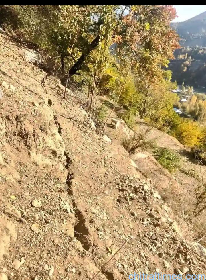 chitraltimes yorjogh garam chashma land erosion 2