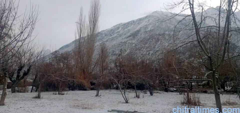 mastuj upper chitral snowfall