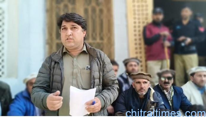 ایریگشن ڈویژن چترال کے دفتر میں ٹینڈرنگ کے عمل میں میبنہ بے قاعدگیوں کا انکشاف، آل کنٹریکٹرز ایسوسی ایشن کا ہنگامی پریس کانفرنس، وزیرآبپاشی اور ایکسین کے خلاف تادیبی کاروائی کا مطالبہ 