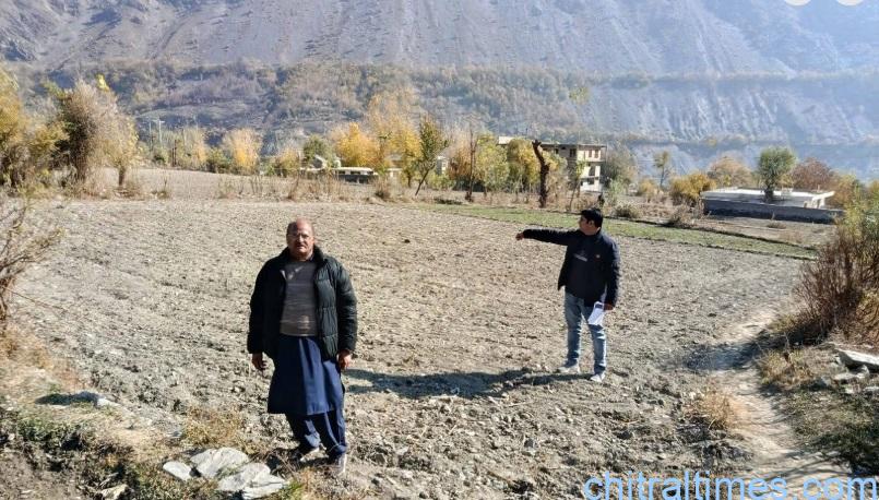 sngpl team reaches chitral daruosh and ayun for gas pipeline survey shehzada iftikharuddin