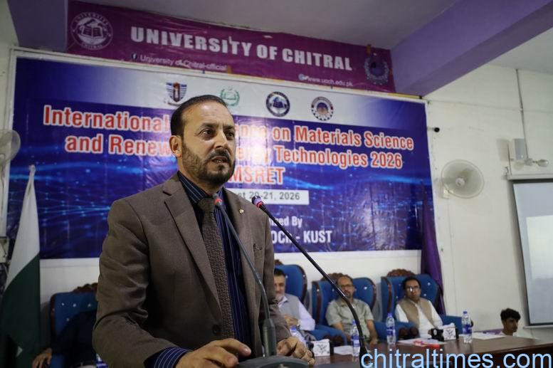 two day international conference on material science and renewable energy begins at university of chitral 5